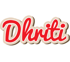 Dhriti chocolate logo