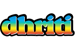 Dhriti color logo