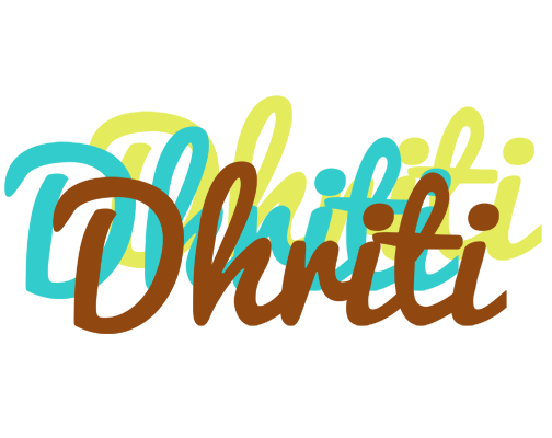 Dhriti cupcake logo