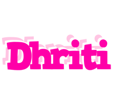 Dhriti dancing logo