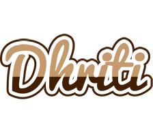 Dhriti exclusive logo