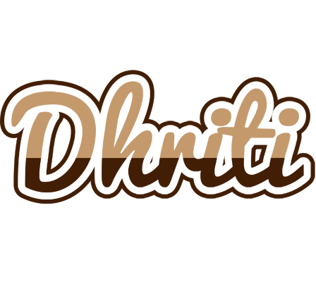 Dhriti exclusive logo