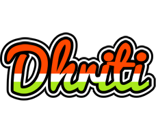 Dhriti exotic logo