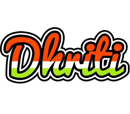 Dhriti exotic logo
