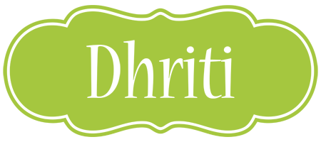 Dhriti family logo