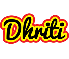 Dhriti flaming logo