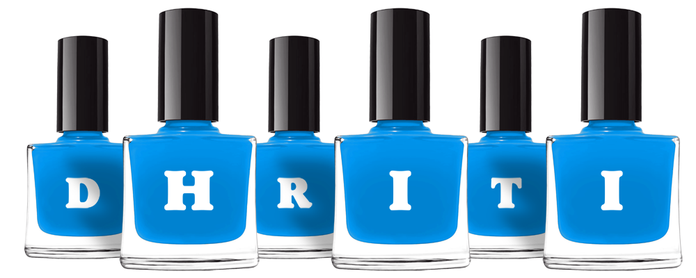 Dhriti glossy logo