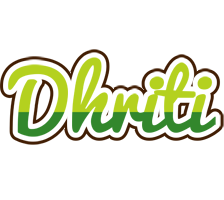 Dhriti golfing logo