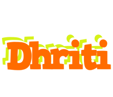 Dhriti healthy logo