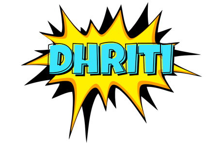 Dhriti indycar logo