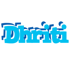 Dhriti jacuzzi logo