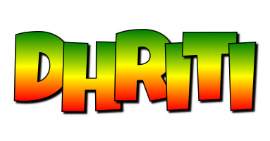 Dhriti mango logo