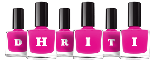 Dhriti nails logo