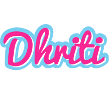 Dhriti popstar logo