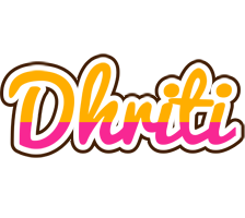 Dhriti smoothie logo