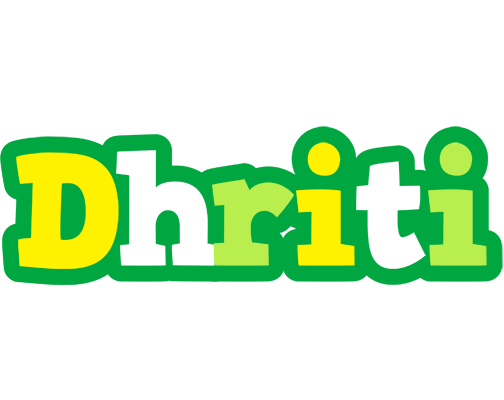 Dhriti soccer logo