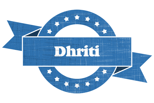 Dhriti trust logo