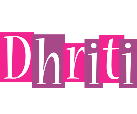 Dhriti whine logo