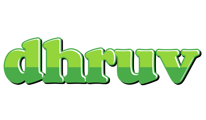 Dhruv apple logo
