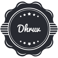 Dhruv badge logo