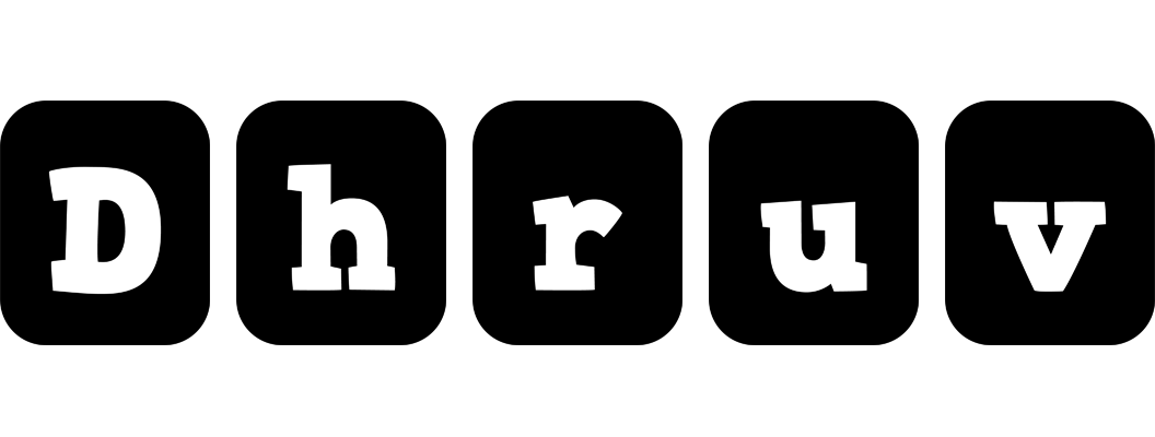 Dhruv box logo