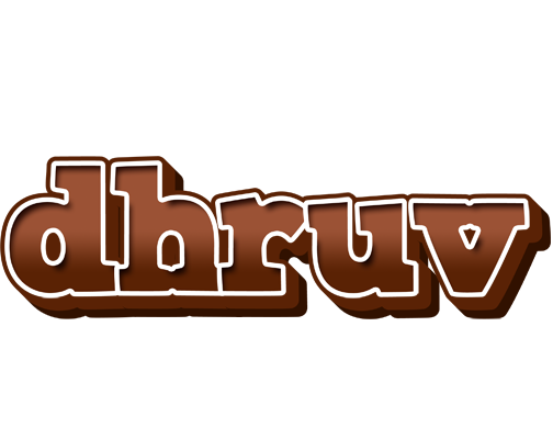 Dhruv brownie logo
