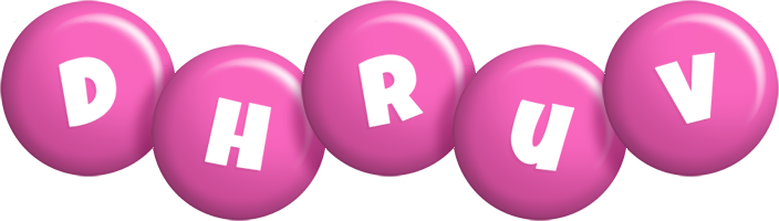 Dhruv candy-pink logo