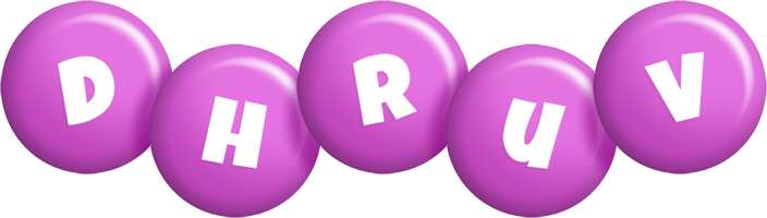 Dhruv candy-purple logo