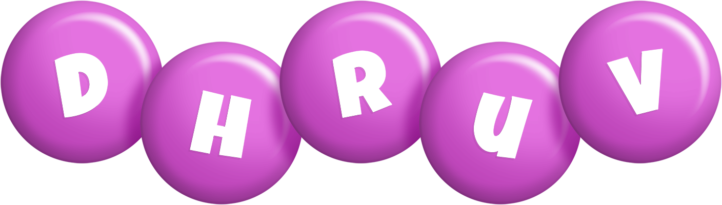 Dhruv candy-purple logo