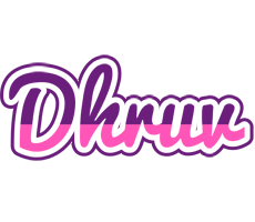 Dhruv cheerful logo