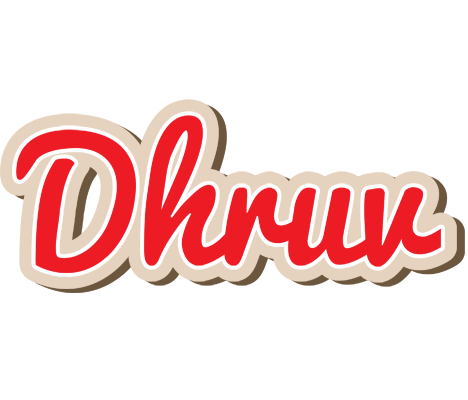 Dhruv chocolate logo