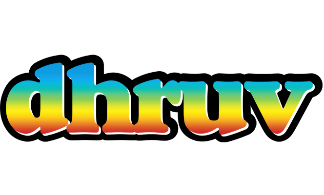Dhruv color logo