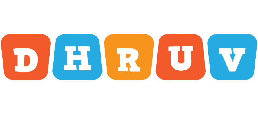 Dhruv comics logo