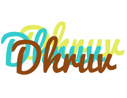 Dhruv cupcake logo
