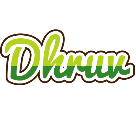 Dhruv golfing logo