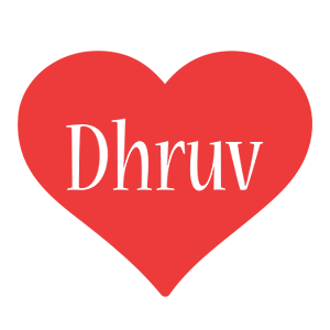 Dhruv love logo