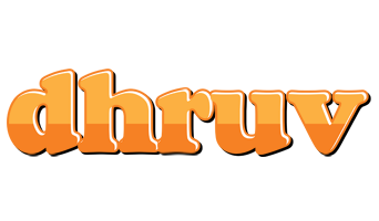 Dhruv orange logo