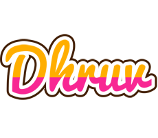 Dhruv Logo Name Logo Generator Smoothie Summer Birthday Kiddo Colors Style