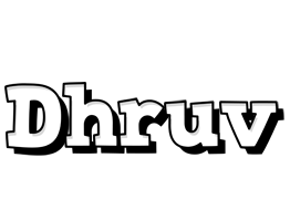 Dhruv snowing logo