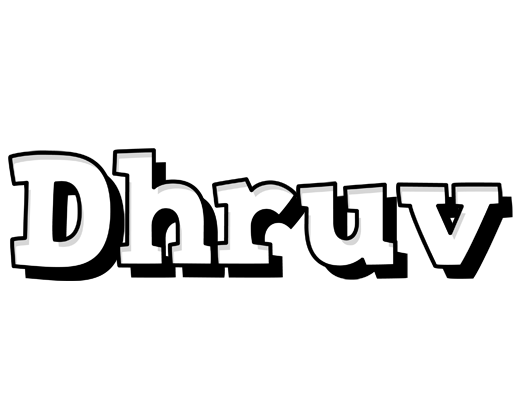 Dhruv snowing logo