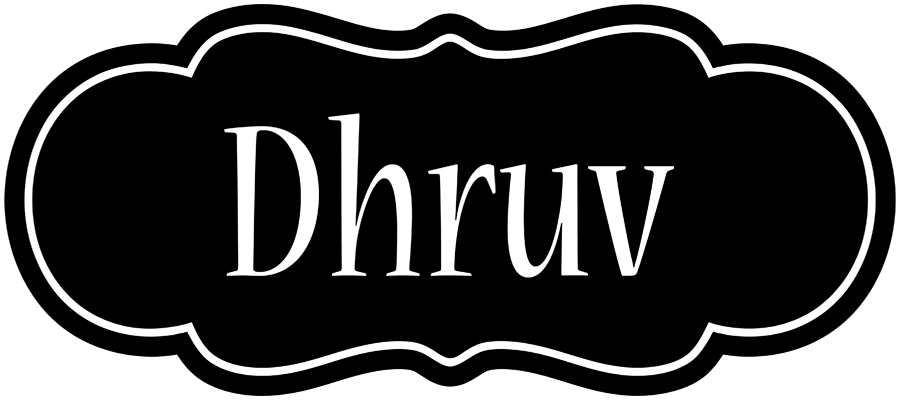 Dhruv welcome logo