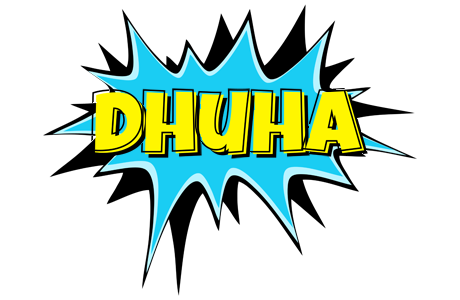 Dhuha amazing logo