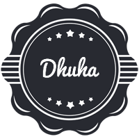 Dhuha badge logo