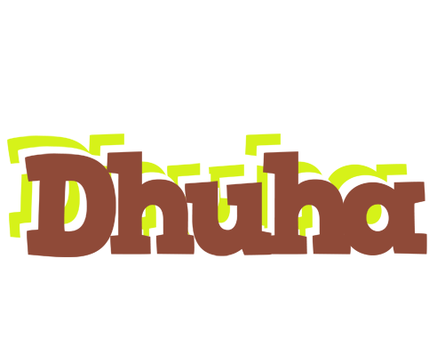 Dhuha caffeebar logo