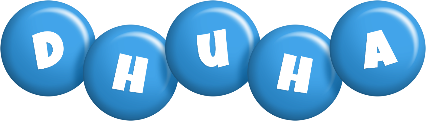 Dhuha candy-blue logo