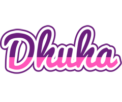 Dhuha cheerful logo