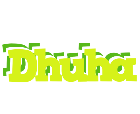 Dhuha citrus logo