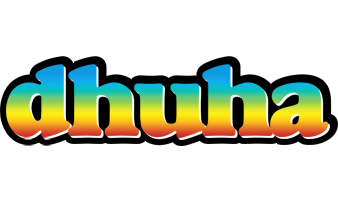 Dhuha color logo