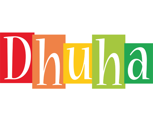 Dhuha colors logo
