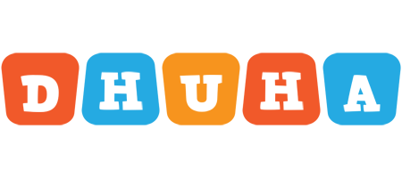 Dhuha comics logo